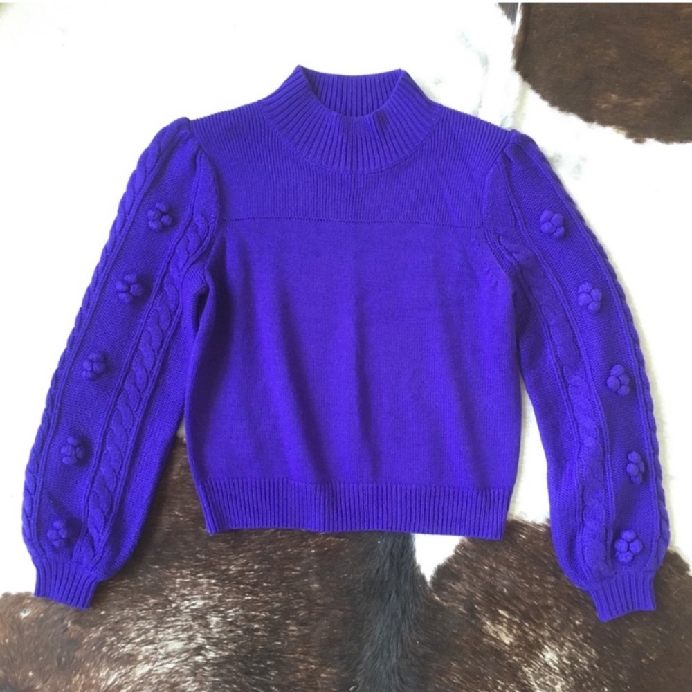 Anthropologie Kiara Pom Sweater